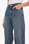 Straight Wide High Waist Straight and Wide Leg Jean Trousers F9585Ax26Sp - 4