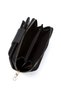 Women's Wallet with Leather-Look Zipper Card Holder Compartments, Stylish Medium Size Hand Wallet, Luck Wallet - 5
