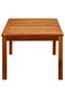 Garden Coffee Table 110x60x45 cm Solid Acacia Wood - 2