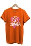 Zumba Fitness Kalp Printed 100% Cotton Regular Fit Crew Neck T-Shirt
