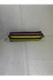 Colorful Glittery Striped Pencil Bag