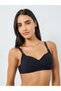 Pack of 3 - Cotton Comfort Rib Non Wired Padded T-shirt Bra - 5