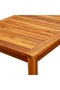 Garden Coffee Table 110x60x45 cm Solid Acacia Wood - 5