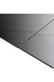 Garden Dining Table | Black | Aluminium and Glass | 190 x 90 cm | Durable - 7