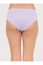 Pack of 3- Mid Waist Hipster Panty with Lace Wings - Cotton - 7