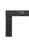 Garden Table with Wooden Top Black Poly Rattan&Solid Wood Acacia - 4