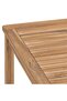 Garden Dining Table 180x90x77 cm Solid Teak Wood - 5
