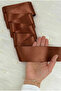6 cm Brown Double Sided Satin Ribbon 10 Meters, Bundle Dowry Engagement Jewelry Special Day Gift Decoration - 2