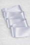 6 cm Light Gray Double Sided Satin Ribbon 10 Meters, Bundle Dowry Engagement Jewelry Special Day Gift Decoration - 3