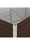 Raised Garden Bed 160x80x45 cm Galvanised Steel Brown - 4