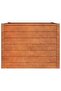 Garden Raised Bed Rusty 100x100x77 cm Corten Steel - 2
