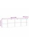 Raised Bed Green 320 x 80 x 81 cm Steel - 3