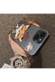 iPhone 15 Compatible Heart-Themed Fox and Rabbit Printed Case, Matching Cover for Friends and Couples - 2
