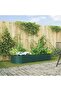 Raised Bed Green 240 x 80 x 44 cm Steel