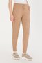 Women's Camel Melange Slim Fit Knitwear Trousers 50253729-Vr122 - 2