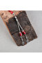 Fire Amber Alpaca Tassel Capsule Cut 11X11Mm Prayer Beads - Transparent Red - 8