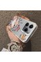 Tecno Spark 20 Pro 4G/5G Compatible Heart-Themed Fox Rabbit Printed Case, Friend and Couple - 2