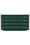 Raised Bed Green 160 x 80 x 81 cm Steel - 5