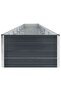 Garden Raised Bed Galvanised Steel 600x80x45 cm Anthracite - 4