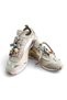Prens 208 Women's Slip on Flat Sole Beaded Sports Shoes - 4