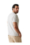 Short Sleeve Blake Textured Crew Neck Men's Gray T-Shirt M6Rp33Kb170-A92E - 3