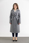 Women's Belted Button Detailed Cashmere Coat - 8