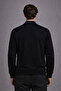 Men's Casual Double Pocket Black College Jacket - 5