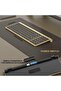 JOYACCESS Black Gold Wireless Keyboard with Low-Profile Keys - 2.4GHz Full-Sized, Windows, Quiet, Er - 2