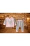 Baby Girl Mikili Pink 100% Cotton 2-Piece Set - 4