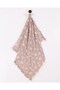Astranot Printed Single Layer 110X90 cm Luxurious Muslin Blanket with Fringes - 4