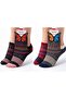 12 Pack Booties Socks Size 36-40 Cotton Anti-Sweat Daily Use - 2