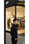 Complete Your Style with Thessaloniki Knitwear Elegance: Men's Slim-Fit Half-Zip Sweat! - 2