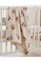 Unisex Baby Printed Polar Fleece Baby Blanket (Width:77Cm Length:87 cm)