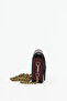 Rectangular Baguette Bag Burgundy - 3