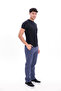 3 Thread Thick Textured Zipper Pocket Straight Leg Winter Men's Sweatpants - 3
