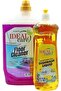 Ideal Care Floor Cleaner Pro Lavender 3L & Dishwash Liquid 1000ml Combo Pack - 3