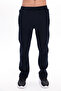 3 Thread Thick Textured Zipper Pocket Straight Leg Winter Men's Sweatpants - 5