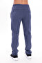 3 Thread Thick Textured Zipper Pocket Straight Leg Winter Men's Sweatpants - 8
