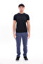 3 Thread Thick Textured Zipper Pocket Straight Leg Winter Men's Sweatpants