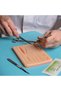 Surgical suture practice kit, practice cast, 6 instruments, thread with needle, reusable - 11