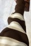 Striped Sweater - Brown Brown - 7