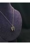 Double Winged Angel Figure Women's Steel Necklace Love Lover Luck Themed Jewelry Daily Accessory New Gift - 7