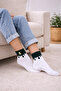 Women's Set of 6 Fruit Patterned Colorful Socks – Embroidered, Sneaker Socks Suitable for Daily Use - 5