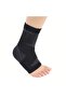 Ankle Support Pad with Bandage – Adjustable Velcro Sports Support – Preventative Support Single (Orange Green and Black) - 6