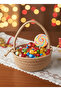 Wicker Handcrafting, Guest Favors, Mevlüt Basket, Wedding Basket Diameter 15 Height 7 - 2