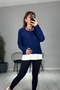 Oversized 2-Piece Sweatshirt with Undershirt Inside - 2