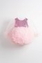 Luna Long Tulle Sleeves Puffy Tulle Tutu Girls' Dress