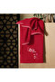 Desire 100% Cotton Embroidered 2-Piece Hand Towel Set Red 50X90 Red - 2