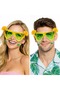Yellow Margarita Glass Figured Party Glasses - 2