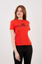 Printed Short Sleeve Women's T-Shirt - 4